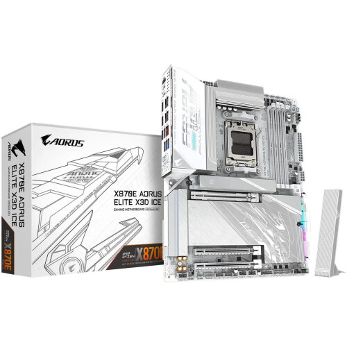 Motherboard Gigabyte X870E AORUS ELITE X3D ICE Socket AM5 ATX