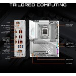 Motherboard Gigabyte X870E AORUS ELITE X3D ICE Socket AM5 ATX - Imagen 4