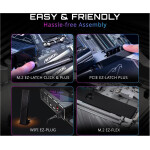 Motherboard Gigabyte X870E AORUS ELITE X3D ICE Socket AM5 ATX - Imagen 7