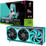 Tarjeta de video ASUS ROG Astral GeForce RTX 5080 16GB OC HATSUNE MIKU EDITION