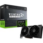 Tarjeta de video MSI Ventus 2X GeForce RTX 5070 12GB OC BLACK