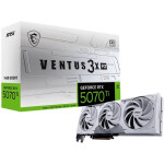 Tarjeta de video MSI Ventus 3X GeForce RTX 5070 Ti 16GB OC PZ WHITE