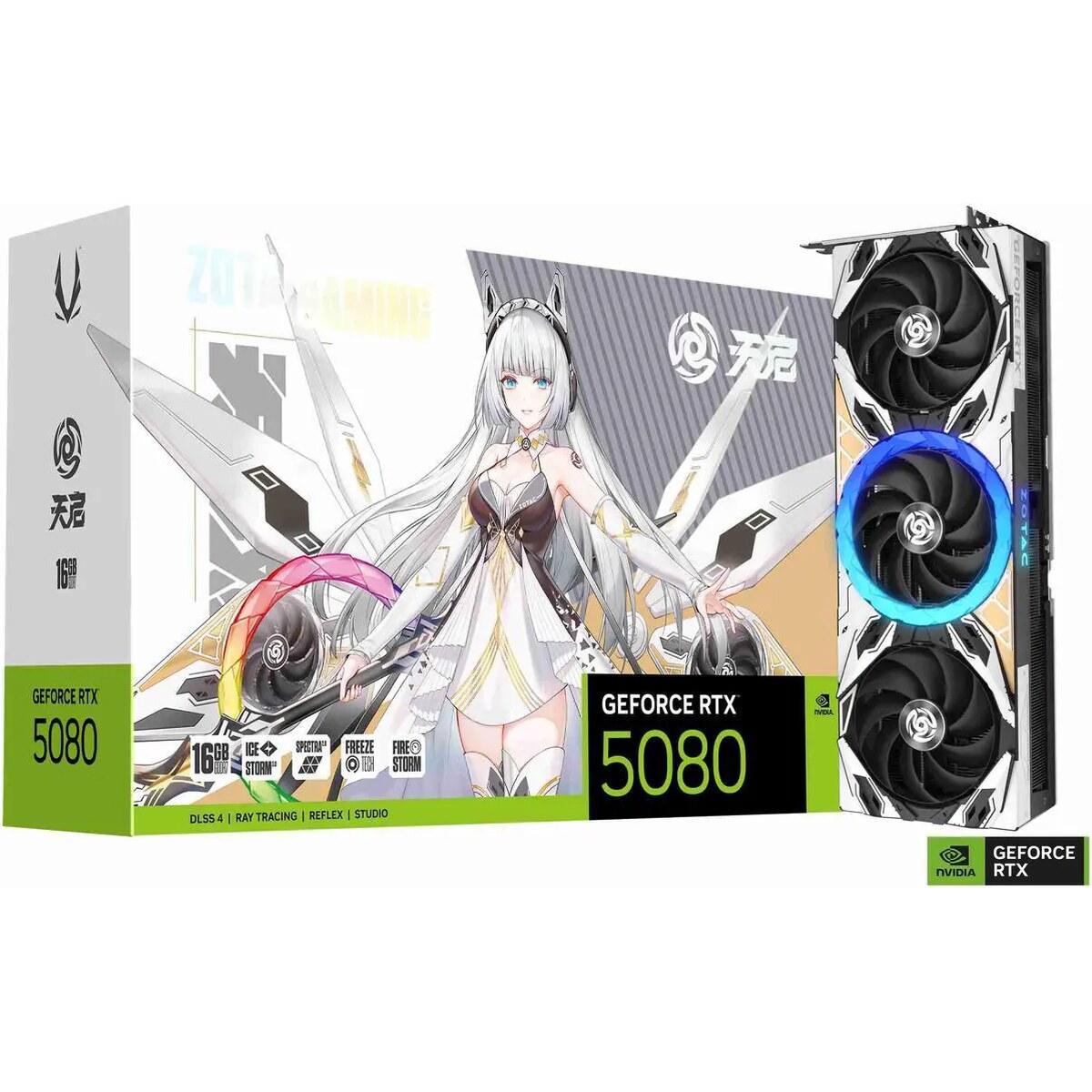 Tarjeta de video ZOTAC GAMING APOCALYPSE GeForce RTX 5080 16GB OC