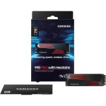Disco Duro Solido SSD Samsung 990 PRO 2TB PCIe 4.0 M.2 2280 hasta 7450 MB/s - Imagen 3