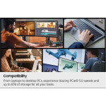 Disco Duro Solido SSD Samsung 9100 PRO 1 TB PCI-Express Gen 5.0 x4 M.2 2280 hasta 14800 MB/s - Imagen 9