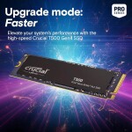 Disco Duro Solido SSD Crucial T500 1TB PCIe M.2 2280 hasta 7400 MB/s - Imagen 6