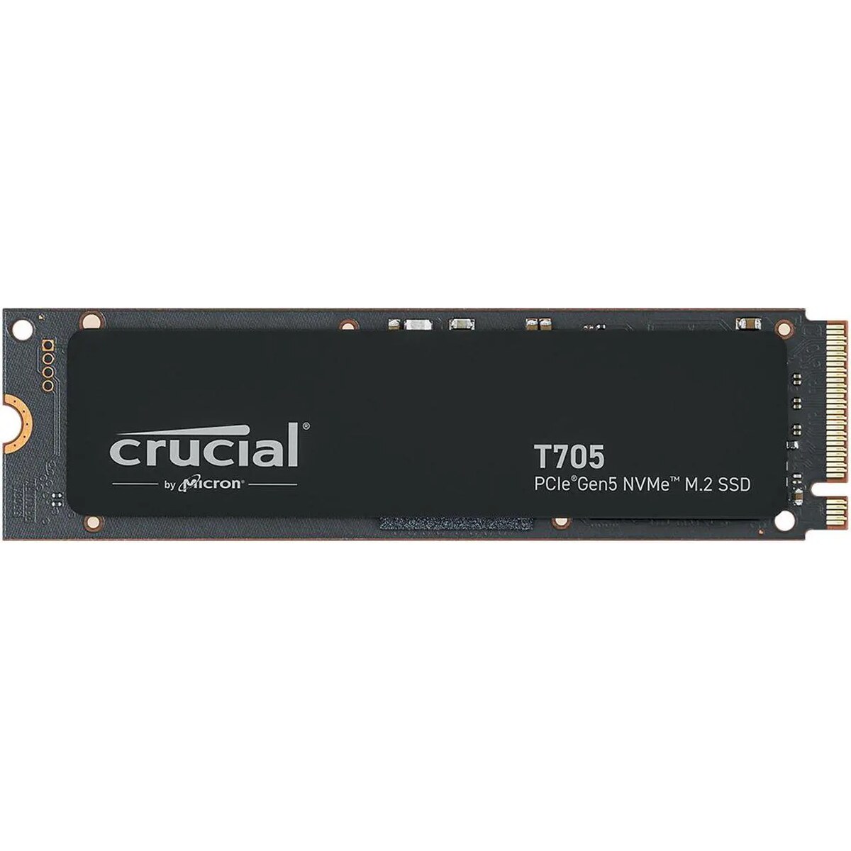 Disco Duro Solido SSD Crucial T705 1TB PCIe Gen5 x4 M.2 2280 hasta 13600 MB/s