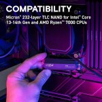 Disco Duro Solido SSD Crucial T705 1TB PCIe 5.0 M.2 2280 hasta 13600 MB/s - Imagen 5