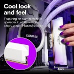 Memoria RAM Crucial Pro Overclocking 32GB (2 x 16GB) 288-Pin DDR5 6400 MHz CL38 – White - Imagen 5