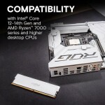 Memoria RAM Crucial Pro 64GB (2 x 32GB) 288-Pin DDR5 6000 Mhz CL40 - Imagen 3