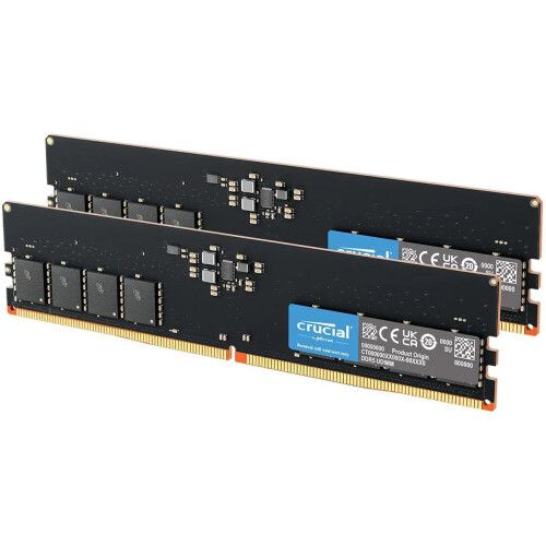 Memoria RAM Crucial 128GB (2 x 64GB) 288-Pin DDR5 5600 Mhz CL46
