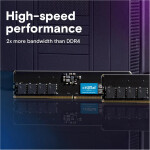 Memoria RAM Crucial 128GB (2 x 64GB) 288-Pin DDR5 5600 Mhz CL46 - Imagen 2