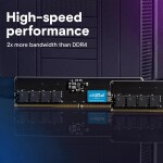 Memoria RAM Crucial 128GB (2 x 64GB) 288-Pin DDR5 5600 Mhz CL46 - Imagen 2