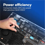 Disco Duro Solido SSD Crucial P510 2 TB PCI-Express Gen 5.0 x4 M.2 2280 hasta 10000 MB/s - Imagen 5