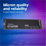 Disco Duro Solido SSD Crucial P510 2 TB PCI-Express Gen 5.0 x4 M.2 2280 hasta 10000 MB/s - Imagen 6