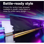 Memoria RAM Crucial Pro Overclocking 32GB (2 x 16GB) 288-Pin DDR5 6400 MHz CL32 - Imagen 5