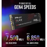 Disco Duro Solido SSD PNY XLR8 CS3140 1TB PCIe M.2 2280 hasta 7500 MB/s - Imagen 3