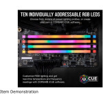 Memoria RAM Corsair Vengeance RGB Pro 16GB (2 x 8GB) 288-Pin DDR4 3200 MHz CL16 - Imagen 4