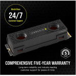 Disco Duro Solido SSD Corsair MP600 PRO XT Hydro X Edition 2TB PCIe 4.0 M.2 2280 hasta 7100 MB/s - Imagen 13