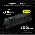 Disco Duro Solido SSD Corsair MP600 PRO XT 2 TB PCIe M.2 2280 hasta 7100 MB/s - Imagen 12