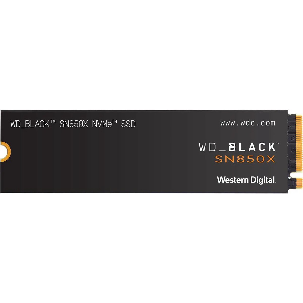 Disco Duro Solido SSD Western Digital WD_BLACK SN850X 2TB PCIe 4.0 M.2 2280 hasta 7300 MB/s