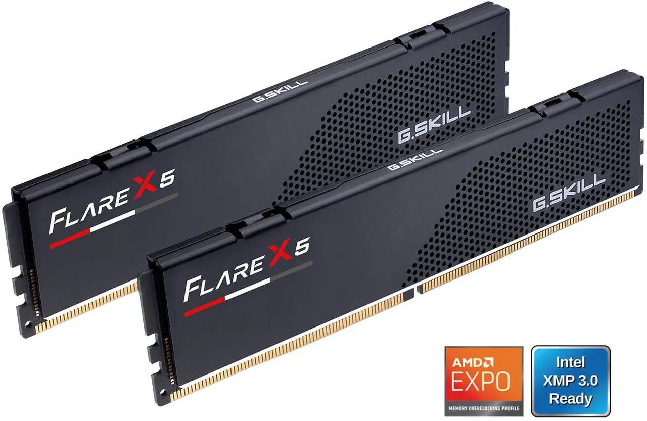 20-374-767-02.webp Memoria RAM G.SKILL Flare X5 128 GB (2 x 64 GB) 288-Pin PC RAM DDR5 6000 MHz CL36 - Imagen 1