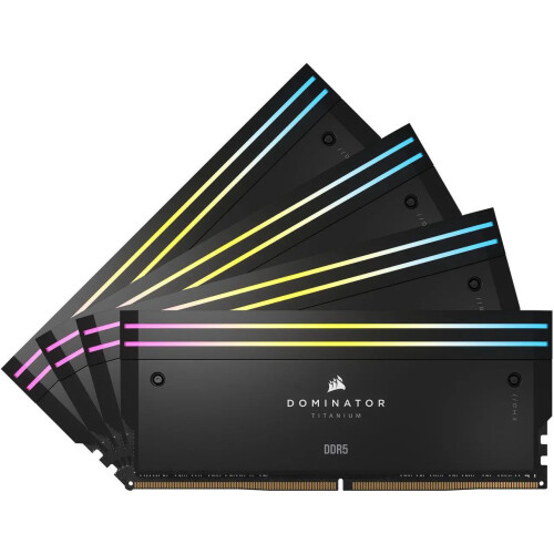 Memoria RAM Corsair Dominator Titanium 64GB (4 x 16GB) 288-Pin DDR5 6400 MHz CL32