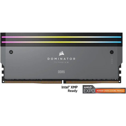 Memoria RAM Corsair Dominator Titanium 64GB (2 x 32GB) 288-Pin DDR5 6000 MHz CL30