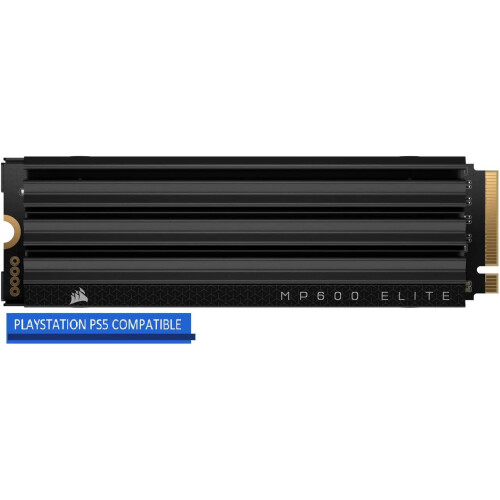 Disco Duro Solido SSD Corsair MP600 ELITE 1TB PCIe M.2 2280 hasta 7000 MB/s