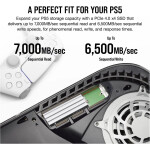 Disco Duro Solido SSD Corsair MP600 Elite 2TB PCIe Gen4 x4 M.2 2280 hasta 7000 MB/s - Imagen 7