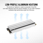 Disco Duro Solido SSD Corsair MP600 Elite 2TB PCIe Gen4 x4 M.2 2280 hasta 7000 MB/s - Imagen 11