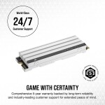 Disco Duro Solido SSD Corsair MP600 Elite 2TB PCIe Gen4 x4 M.2 2280 hasta 7000 MB/s - Imagen 12