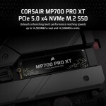 Disco Duro Solido SSD Corsair MP700 PRO XT 1TB PCIe Gen5 x4 M.2 2280 hasta 14900 MB/s - Imagen 7