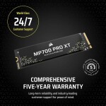 Disco Duro Solido SSD Corsair MP700 PRO XT 1TB PCIe Gen5 x4 M.2 2280 hasta 14900 MB/s - Imagen 13