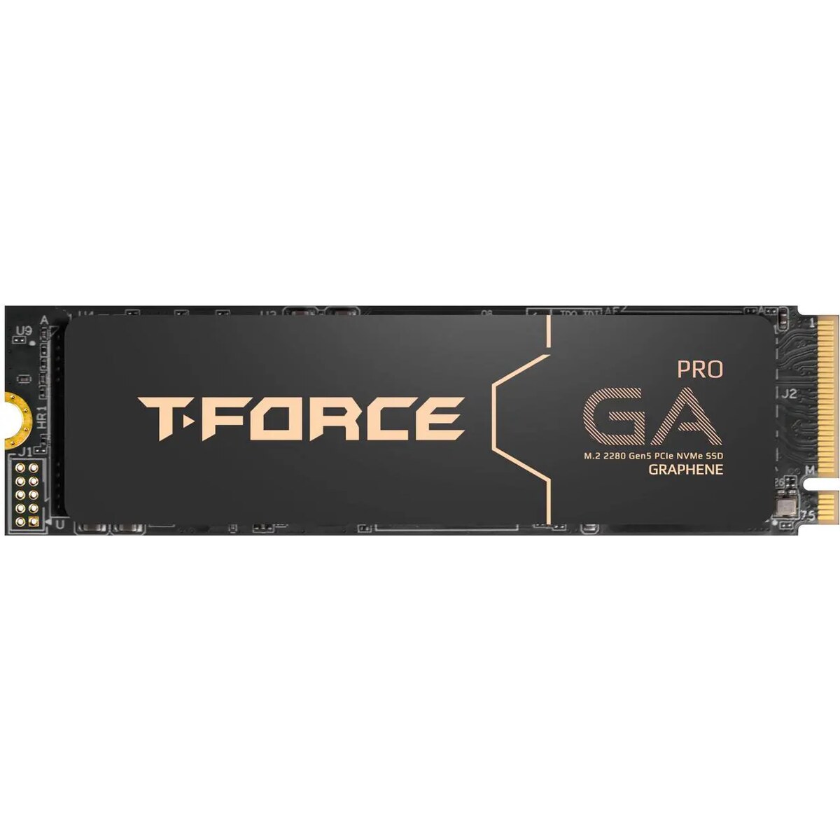 Disco Duro Solido SSD TeamGroup T-FORCE GA PRO 1TB PCIe 5.0 M.2 2280 hasta 10000 MB/s