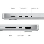 Apple - MacBook Pro 14" Apple M2 Pro Built for Apple Intelligence - 16 GB RAM - 512GB SSD - Silver - Imagen 4