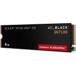 Disco Duro Solido SSD Western Digital WD_BLACK SN7100 4TB PCIe 4.0 M.2 2280 hasta 7000 MB/s