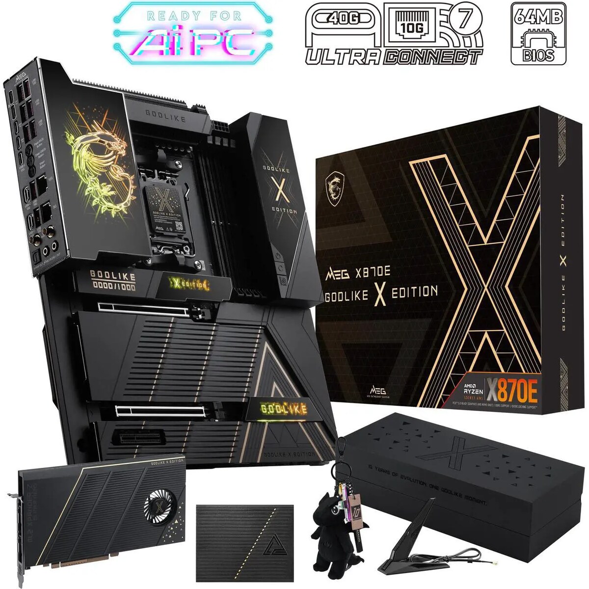 Motherboard MSI MEG X870E GODLIKE X EDITION Socket AM5 E-ATX
