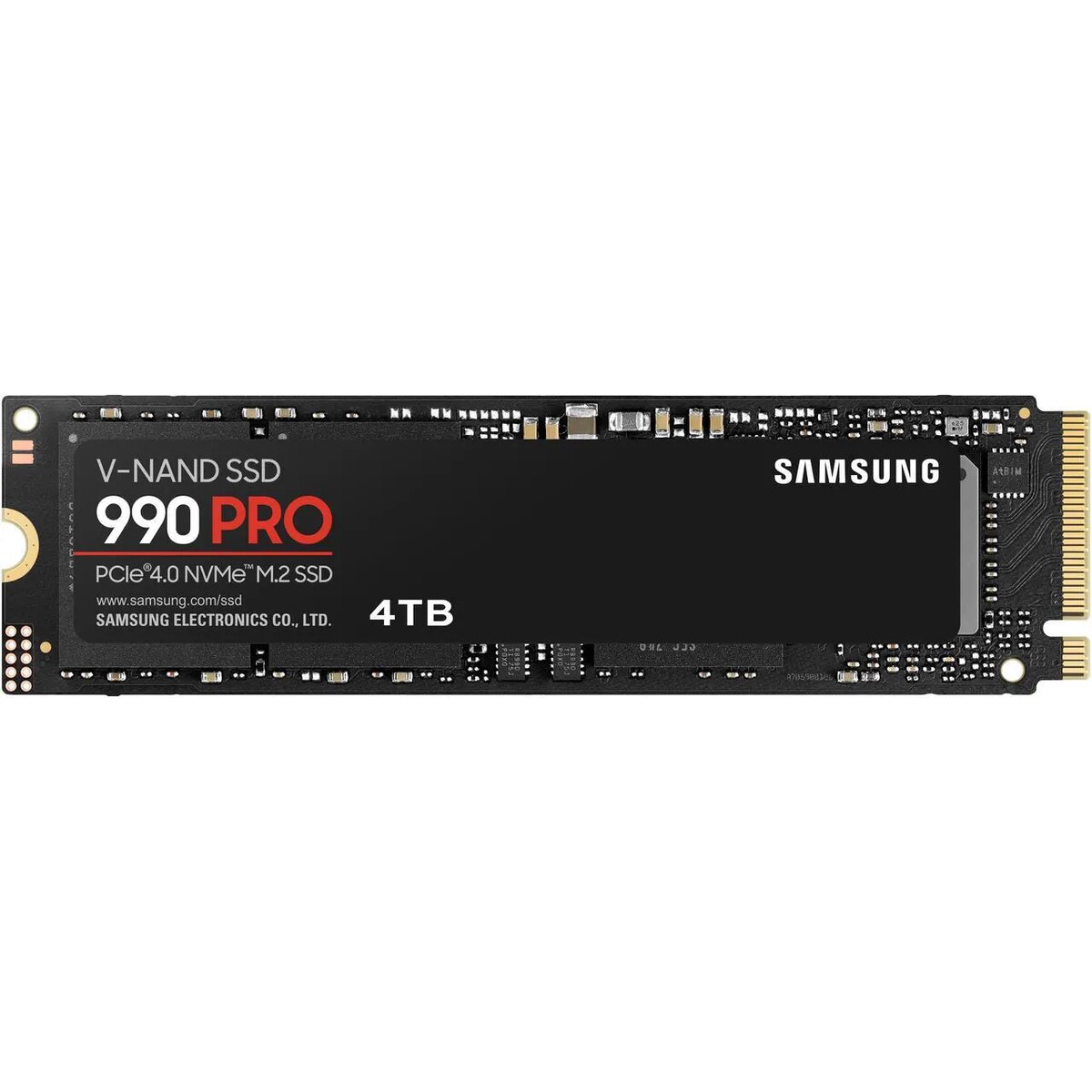 Disco Duro Solido SSD Samsung 990 PRO 4 TB PCIe M.2 2280 hasta 7450 MB/s