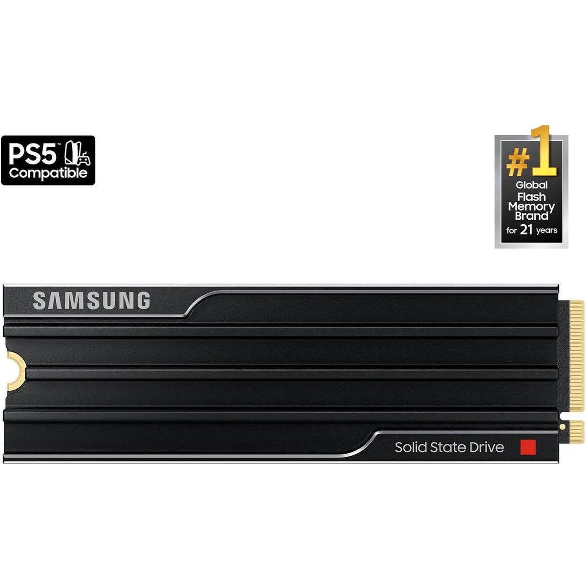 Disco Duro Solido SSD Samsung 9100 PRO Heatsink 4TB PCIe 5.0 M.2 2280 hasta 14800 MB/s