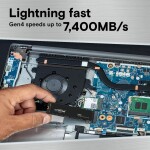 Disco Duro Solido SSD Crucial T500 4 TB PCIe M.2 2280 hasta 7000 MB/s - Imagen 2