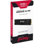 Disco Duro Solido SSD Kingston FURY Renegade G5 2TB PCIe 5.0 M.2 2280 hasta 10000 MB/s - Imagen 2