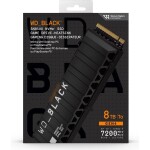 Disco Duro Solido SSD Western Digital WD_BLACK SN850X 8TB PCIe 4.0 M.2 2280 con disipador hasta 7200 MB/s - Imagen 11