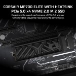 Disco Duro Solido SSD Corsair MP700 Elite 1TB PCIe 5.0 M.2 2280 hasta 10000 MB/s - Imagen 13