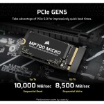 Disco Duro Solido SSD Corsair MP700 MICRO 2 TB PCIe M.2 2242 hasta 10000 MB/s - Imagen 8