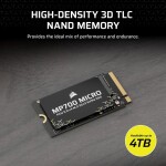Disco Duro Solido SSD Corsair MP700 MICRO 2 TB PCIe M.2 2242 hasta 10000 MB/s - Imagen 10