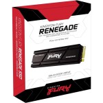 Disco Duro Solido SSD Kingston Fury Renegade 4TB PCIe 4.0 M.2 2280 hasta 7300 MB/s - Imagen 2