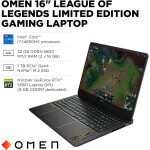 HP OMEN 16″ FHD 165 Hz – Intel Core i7-14650HX – 32GB DDR5 – NVIDIA GeForce RTX 5060 8GB – 1TB SSD – League of Legends Limited Edition - Imagen 4