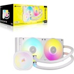 Refrigeración Líquida - Corsair iCUE LINK TITAN 240 RX - White - Radiador 240mm - 2 Fans 120mm - AMD AM4/AM5 | Intel LGA 1700/1851 - Imagen 9