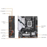 Motherboard GIGABYTE H810M GAMING WIFI6 Socket LGA1851 Micro ATX - Imagen 5